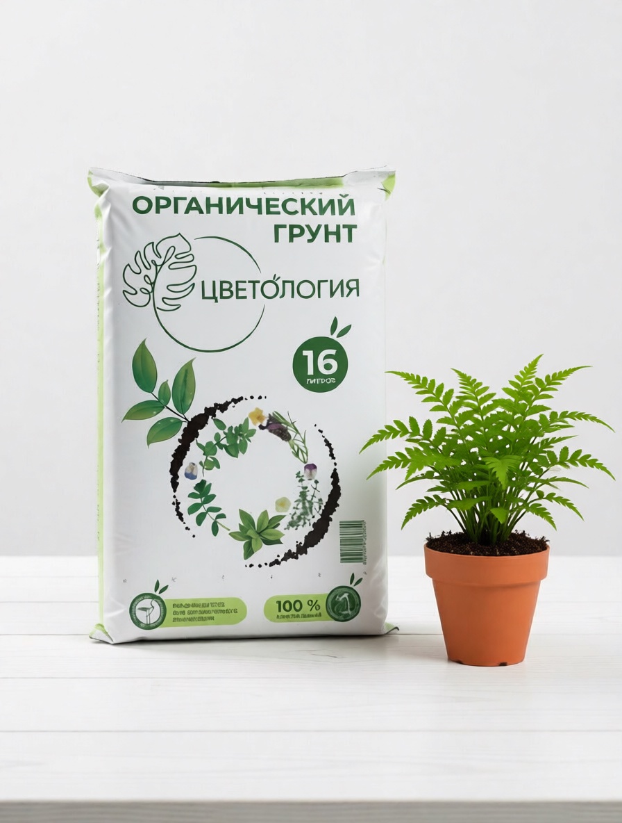 Грунт Цветология органический, 16 л